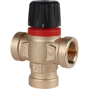 Термостатический смесительный клапан ROMMER 3/4" ВР 35-60°С KV 1,6 (RVM-0112-166020)