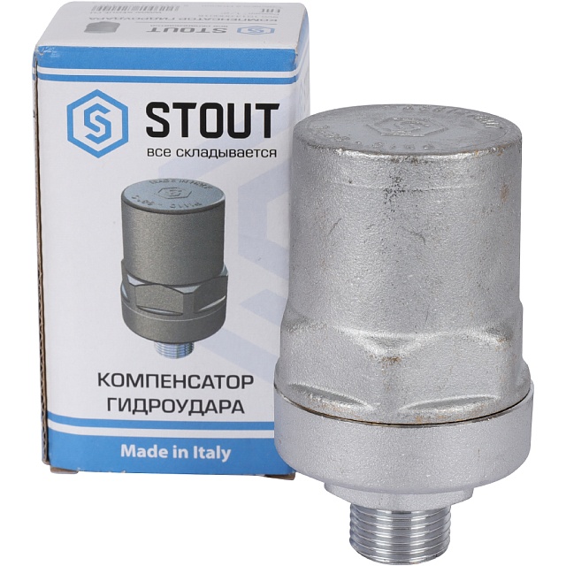 Компенсатор гидроудара STOUT 1/2 (SVS-1014-000015) купить в Минске в ...