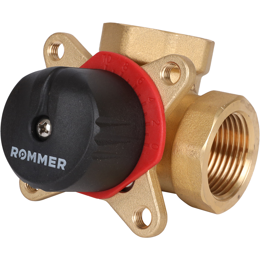 3-х ходовой смесительный клапан ROMMER (RVM-0003) купить в Минске в ...