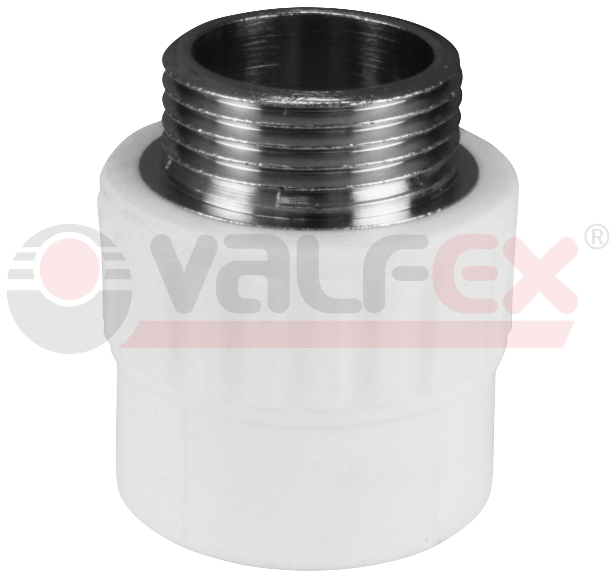 Муфта полипропиленовая комбинированная переходная (наружная резьба ...?