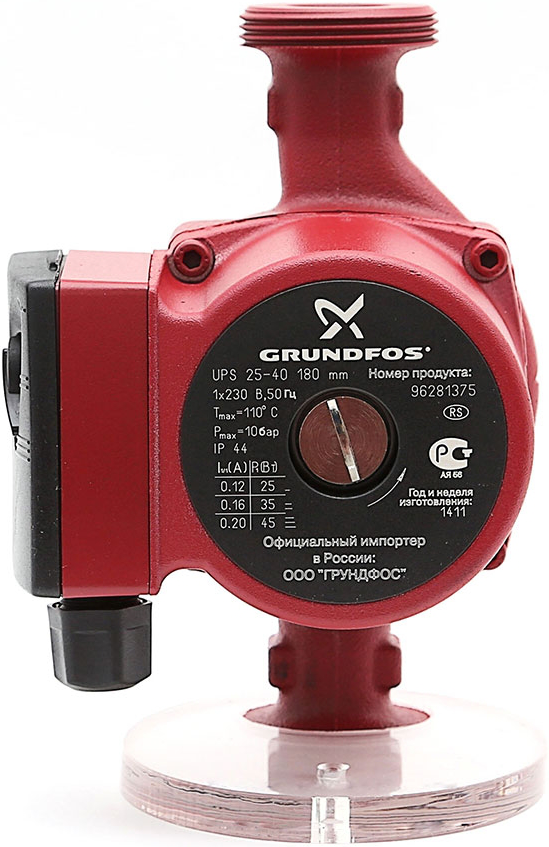 Насос циркуляционный Grundfos UPS 25-60 купить в Минске в интернет ...