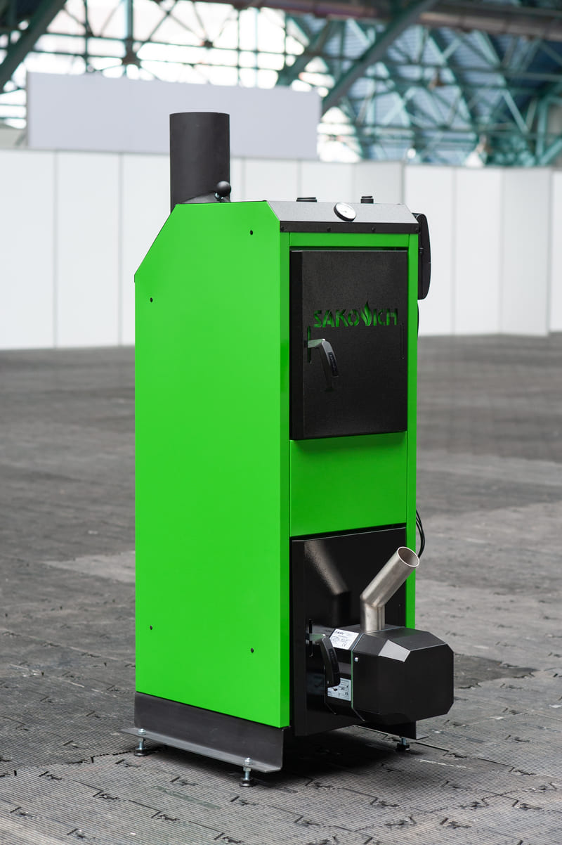Твердотопливный котел SAKOVICH PELLET UNIVERSAL 50 купить в Минске в ...