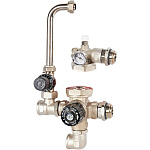 Насосно-смесительный узел 30-60°С KVS 3,5 STOUT без насоса (SDG-0120-002000)