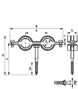 Хомут двойной Walraven BIS Cobra