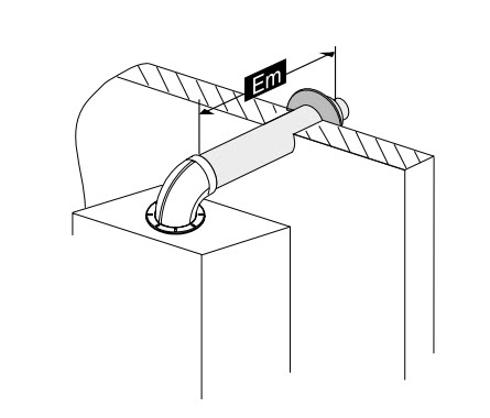 Коаксиальный дымоход Ariston