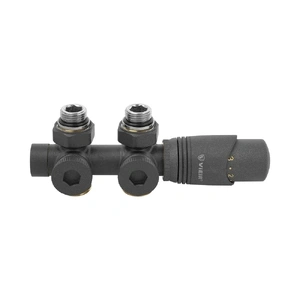 Универсальный комплект для нижнего подключения, серый G1/2" VIEIR (VR353-2G)