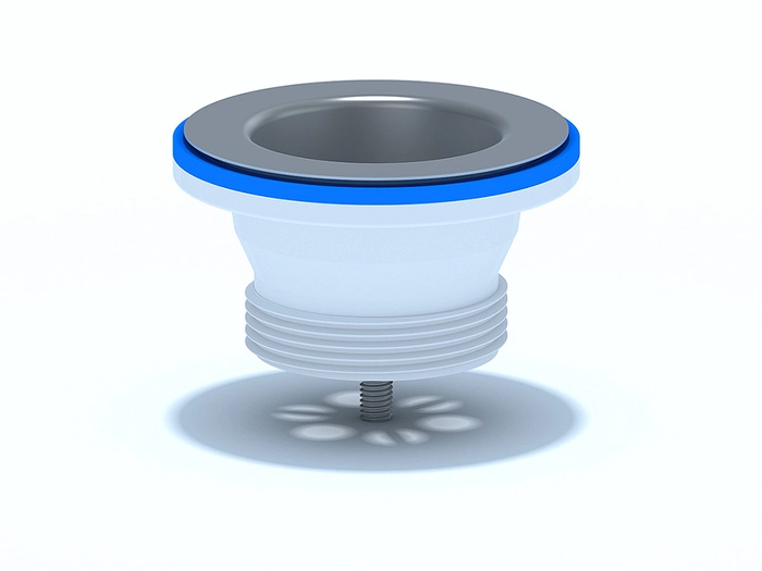 Выпуск АНИПласт M100 1 1/2 дюйма с нержавеющей сеткой (M100)