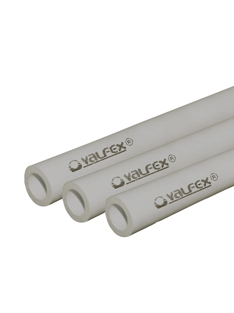 Труба полипропиленовая VALFEX SDR 6 (PN 20) серая 2 метра