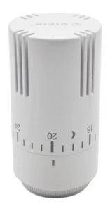 Термоголовка жидкостная VIEIR белая (VR299-F)