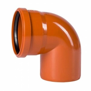 Угольник для наружной канализации Ostendorf KG DN 110