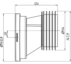 Эксцентрик жесткий АНИПласт 20 мм (W0220)