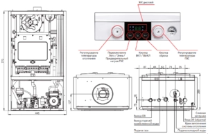 Газовый котел Navien NGB210-24K