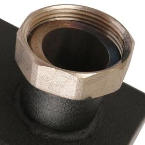 Стальной распределительный коллектор на 2 отопительных контура ROMMER RDG-0017