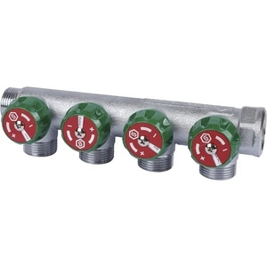 Коллектор с регулирующими вентилями STOUT 3/4"х3/4" ЕК SMB 6850