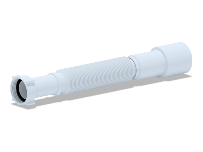 Гибкая труба АНИПласт K206 с гайкой 1 1/4 дюйма 40-50х366-776 мм (K206)