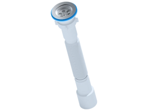 Сифон для мойки АНИПласт G106 1 1/2 дюйма 40/50 мм гофрированный 396-806 мм (G106)