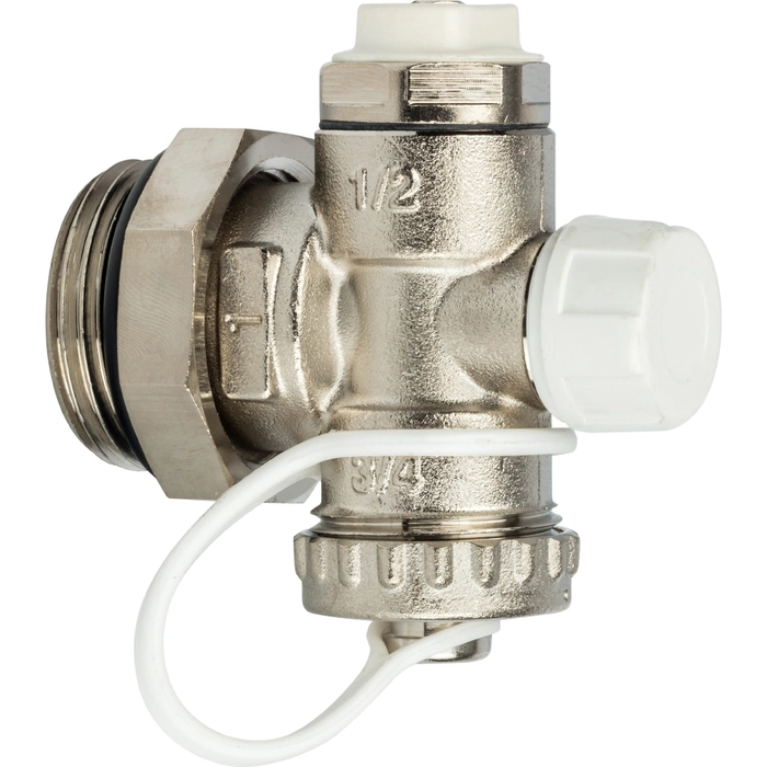 Регулируемый концевой фитинг STOUT с дренажным вентилем, ручной воздухоотводчик 1" (SMS-1000-020001) 489MR