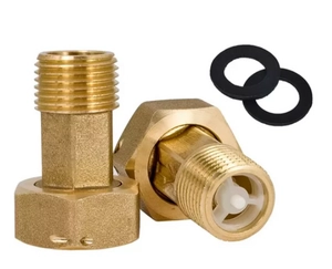 Американка с обратным клапаном для счетчика воды 1/2''Mx3/4''F VIEIR (VR28-34FM)
