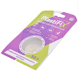 (61154) PlastiFix замазка сантехническая 50 гр.