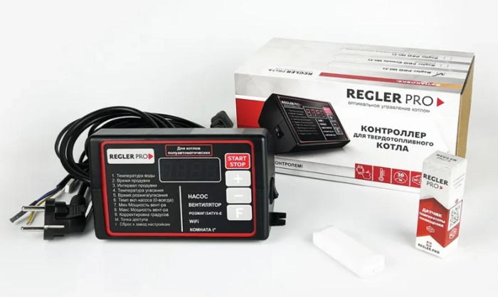 Контроллер для твердотопливного котла Regler PRO wi-fi