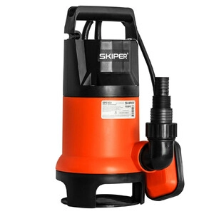 Насос дренажный Skiper SP5100 для слабозагрязнённой воды (1000 Вт,17500л/ч, напор 9м, 1" или 1 1/2")