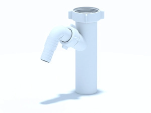 Отвод для стиральной машины АНИПласт M140 1 1/2 дюйма х 40 мм (M140)