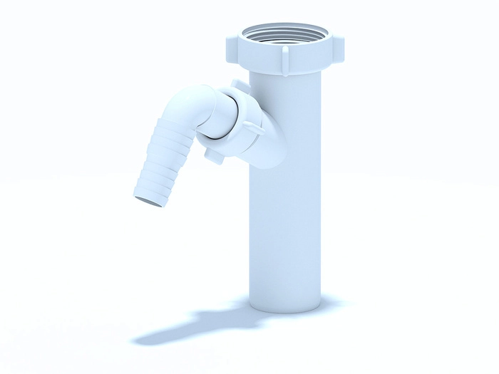 Отвод для стиральной машины АНИПласт M140 1 1/2 дюйма х 40 мм (M140)