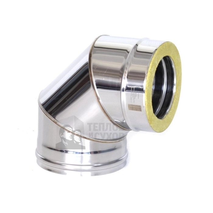 Отвод Термо 87 ОТ-Р с хомутом (304-0.8/304) Теплов и Сухов