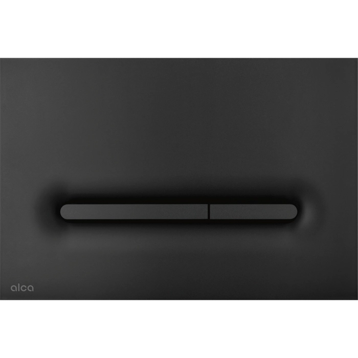 Кнопка управления для скрытых систем инсталляции, черный-мат Alcaplast M1878