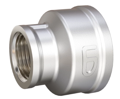 Муфта переходная LD Pride ВР/ВР латунь НИКЕЛЬ