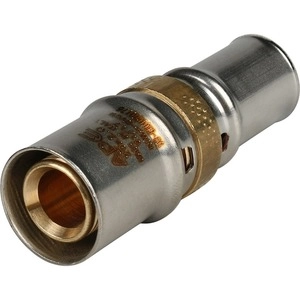 Муфта соединительная переходная пресс STOUT для металлопластиковых труб (SFP-0004)