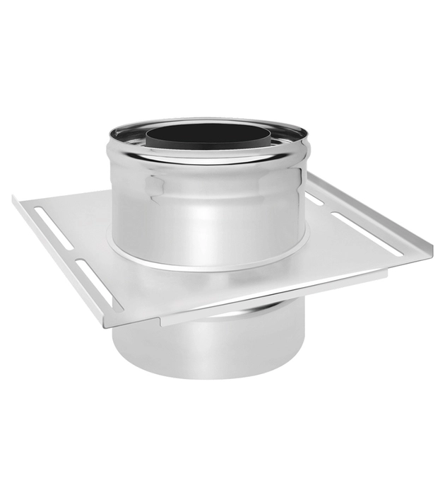 Площадка монтажная Нерж+Нерж (AISI 430/0,8мм) 300*300мм Везувий