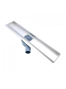 Душевой трап под плитку, поворотный 360° VIEIR (DL)