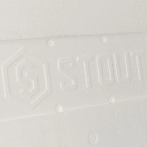Пенополистирол (Мат) для тёплого пола STOUT SMF 1100х800х20 (SMF-0001-110802)