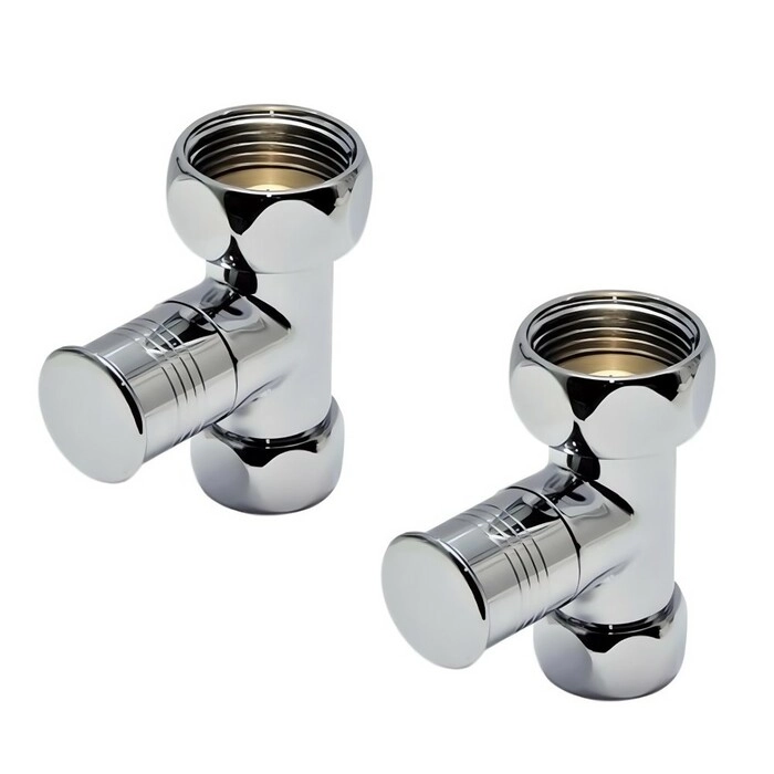 Кран для полотенцесушителя 1″Fx1″F VIEIR (VR2055D)