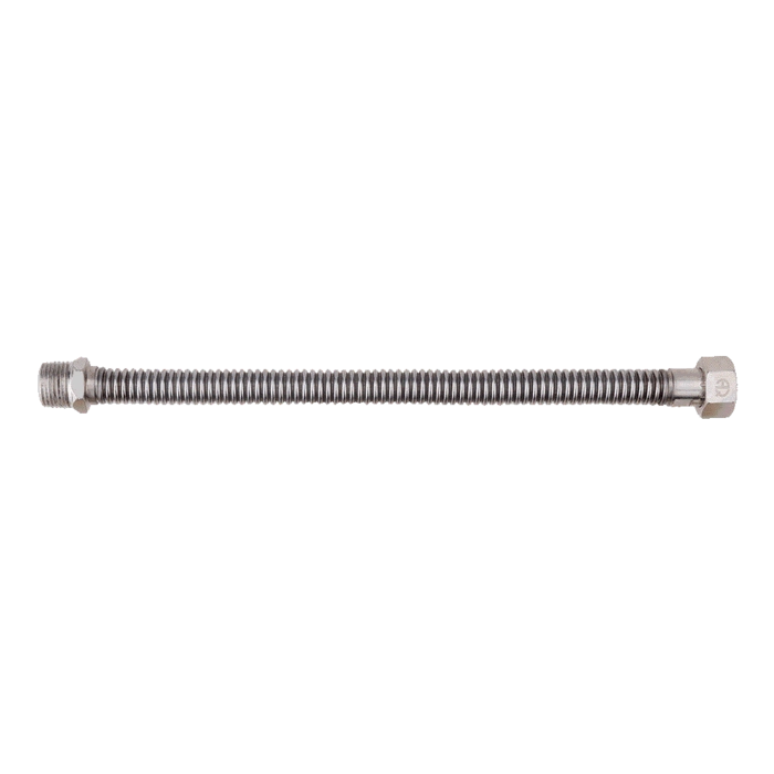 Сильфонная подводка для газа 3/4" вн-нар AQUALINK