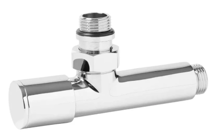 Кран для полотенцесушителя 1/2″Mx1/2″M VIEIR (VR2033)