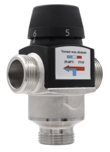 Термостатический смесительный клапан VIEIR 1″ 35-60°C Kvs-4,5 (VR201)