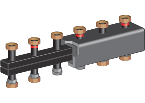 Распределительный коллектор Meibes 66301.