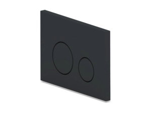 Клавиша смыва АНИПласт WP1333 для инсталляции матовая черная круглая (WP1333)