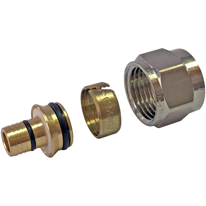 Фитинг компрессионный для труб STOUT PEX-AL-PEX 16х2,6х3/4 (SFC-0026)
