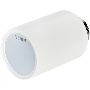 Умная термостатическая головка STOUT STE- 2070 Zigbee Белая (STE-2070-703011)