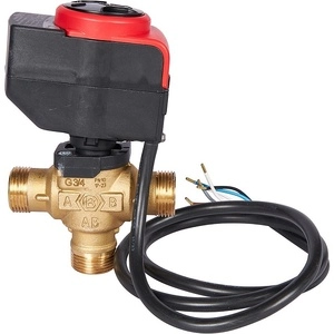 3-Ходовой зональный клапан, сервопривод 230V STOUT с кабелем 1м (SVM-0170)