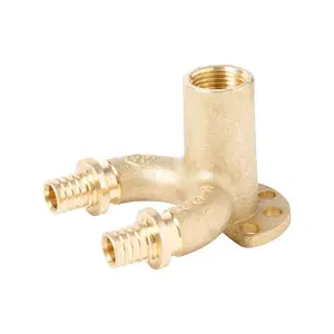 Проточный настенный угольник для труб VIEIR 16X2,2-Rp1/2" "VER-PRO" (VRP1620L)