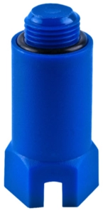 Заглушка монтажная 1/2 синяя