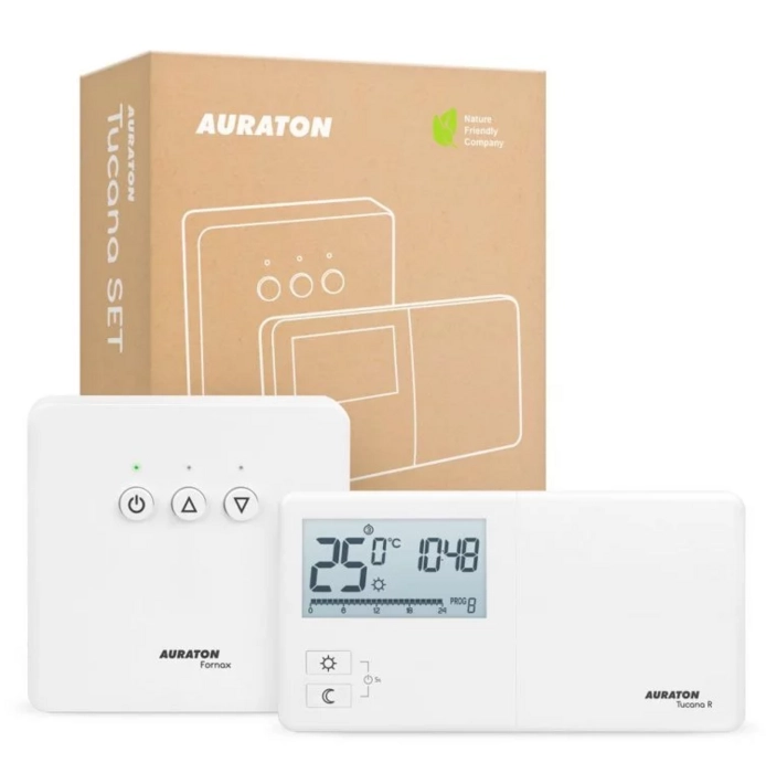 Беспроводной электронный терморегулятор - программируемый AURATON Tucana SET R25 RT
