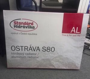 Алюминиевый радиатор Standard Hidravlika Ostrava S80 500
