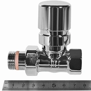 Клапан термостатический STOUT Design хром, прямой 1/2 (SVTD-0001-000015C)
