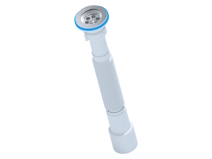 Сифон для мойки АНИПласт G206 1 1/4 дюйма 40/50 мм гофрированный 391-801 мм (G206)