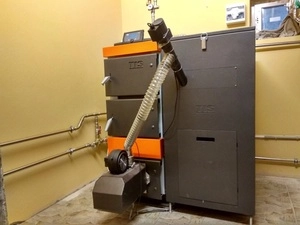 Твердотопливный котел TIS PRO DR 17